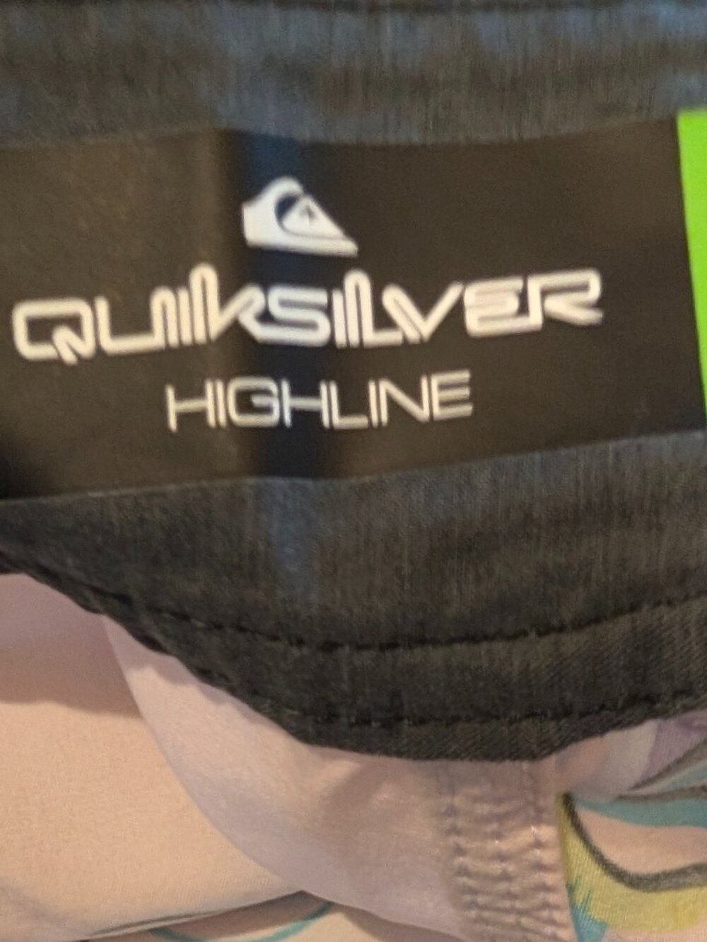 Quicksilver Highline SurfSilk Vintage Board Shorts Palm Tree Print - Picture 7 of 9